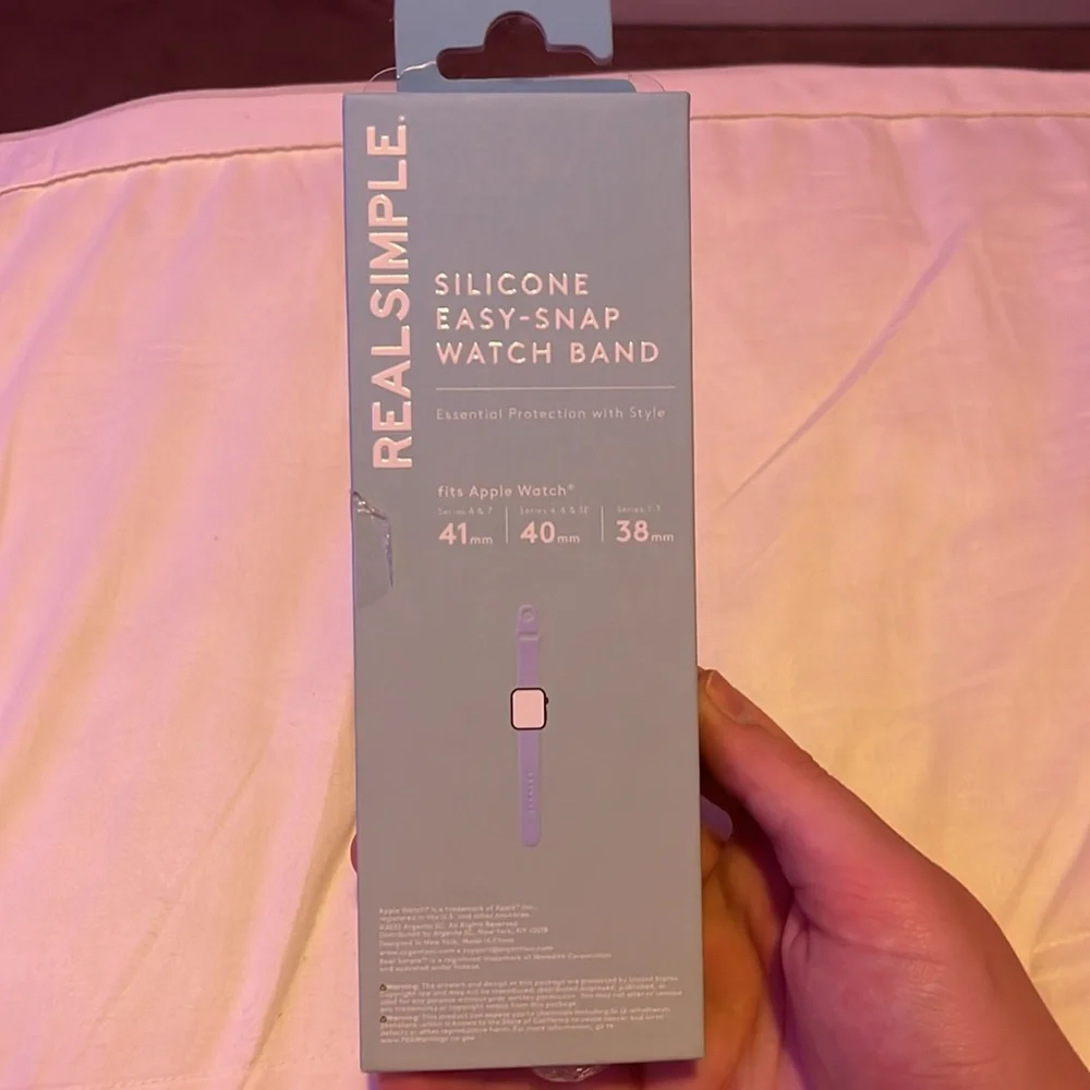 Light blue Apple Watch band
